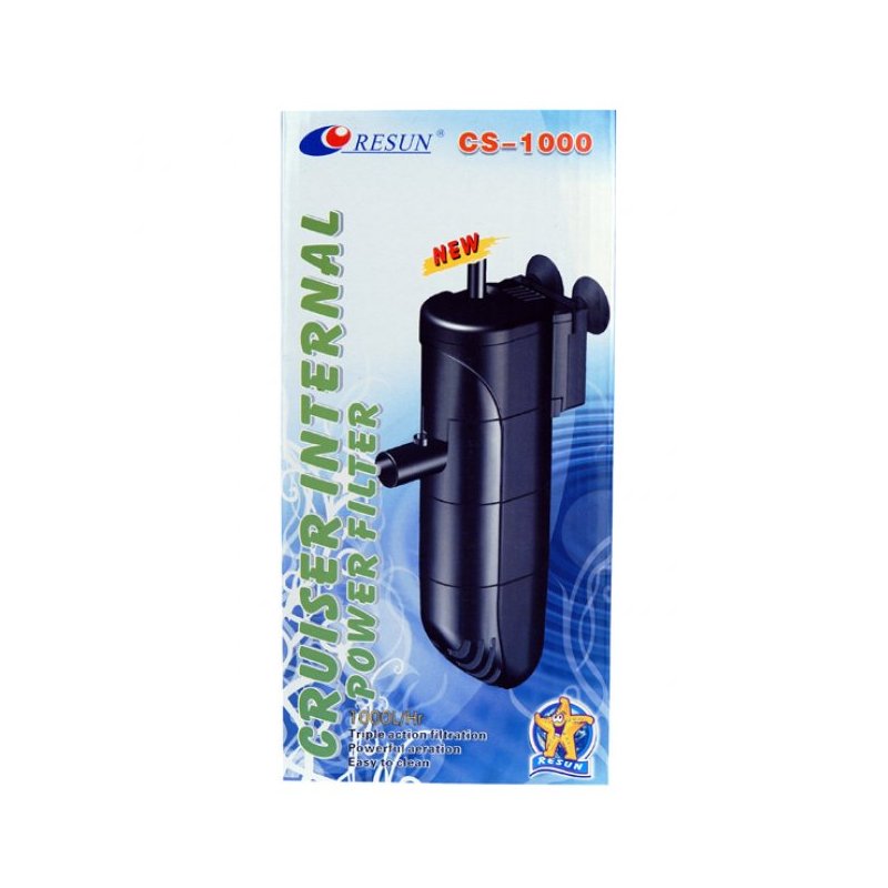Aquarium Bio Innenfilter 2000l/h - 30Watt 2 Stufen innenfilter für