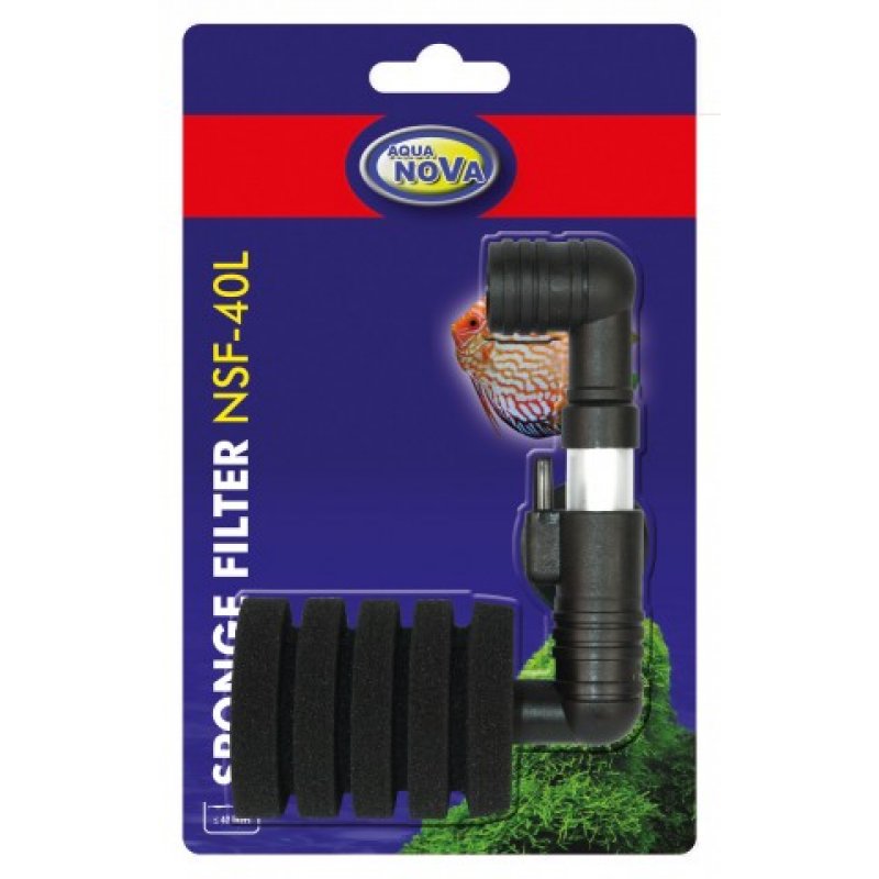 Aqua Nova Aquarium Innenfilter Schwammfilter 10 40L Optimal für Garnelen