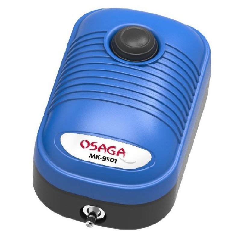 OSAGA Sauerstoffpumpe MK-9501 192 L/H Membranpumpe Stufenlos Regelbar