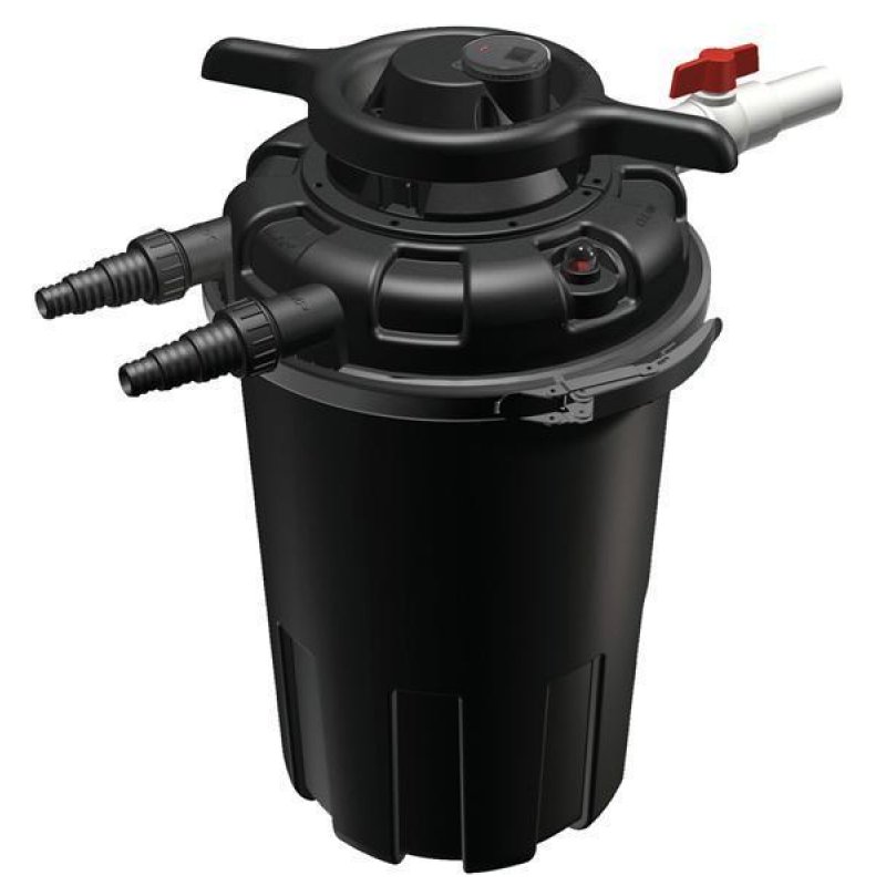 TeichDruckfilter für Teiche bis 20000L mit UV 24w und Selbst