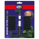 Bio-Doppel Schwammfilter NSF-120L Für Aquarien bis 120L