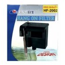 Hang-on Filter Aussenfilter Anhngefilter komplett bestckt fr Aquarien bis 230L, 570l/h