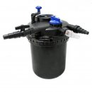 Teich-Druckfilter fr Teiche bis 6.000L mit UV 11w und Selbst-Reinigungssystem