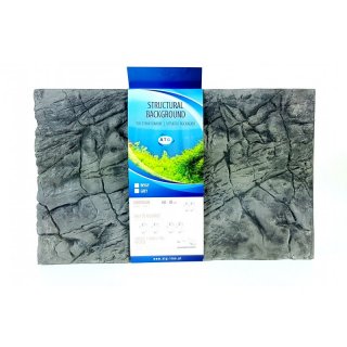 3D Rckwand-ModulFels flach grau in 4 Gren Small - 60 x 38 cm