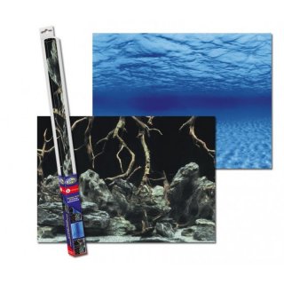Hintergrundfolie Wurzeln / Wasser Aquariumhintergrund Folie 60 bis150cm
