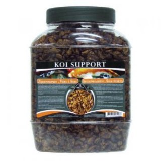 Koi Snack  Koi Support getrocknete Seidenraupen 3 Liter