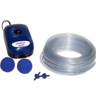 OSAGA MK-9502 Teich Belüftungs SET 432L/H inkl. Luftpumpe und Zubehör
